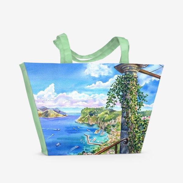 Пляжная сумка «Морские просторы»