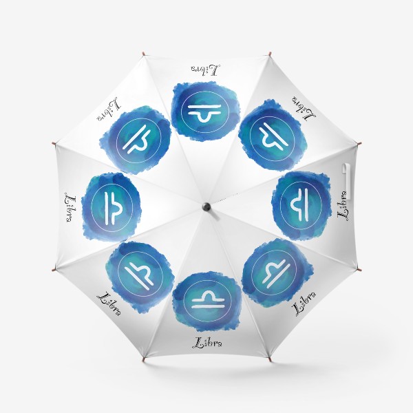 Зонт «Знак зодиака Весы (libra)»