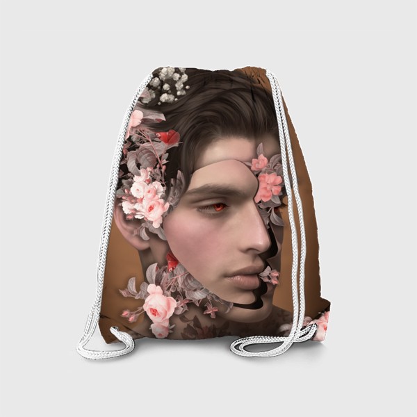 Рюкзак «арт в цветах»