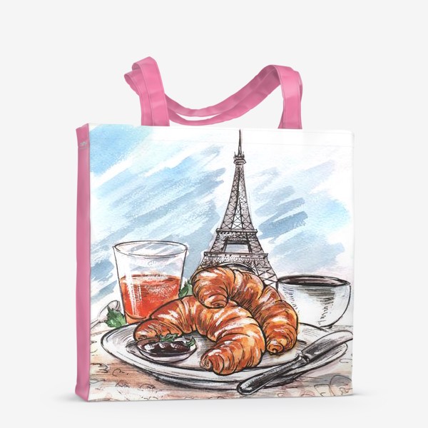 Сумка-шоппер «Завтрак в Париже»