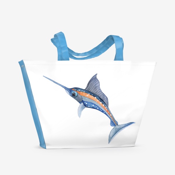 Пляжная сумка «Меч-рыба»