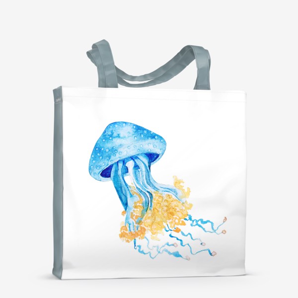 Сумка-шоппер «Голубая медуза»