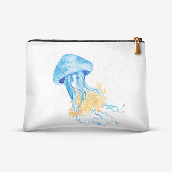 Косметичка «Голубая медуза»