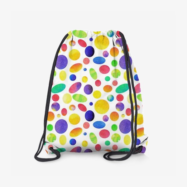 Рюкзак «Цветные круги и овалы.»