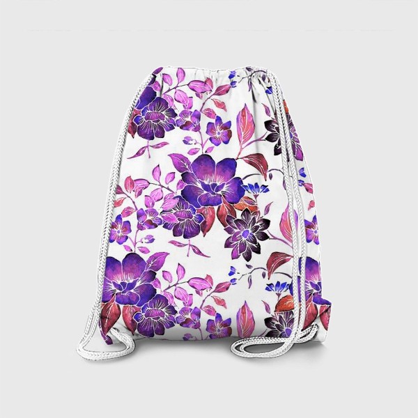 Рюкзак «Пурпурно-розовое лето»