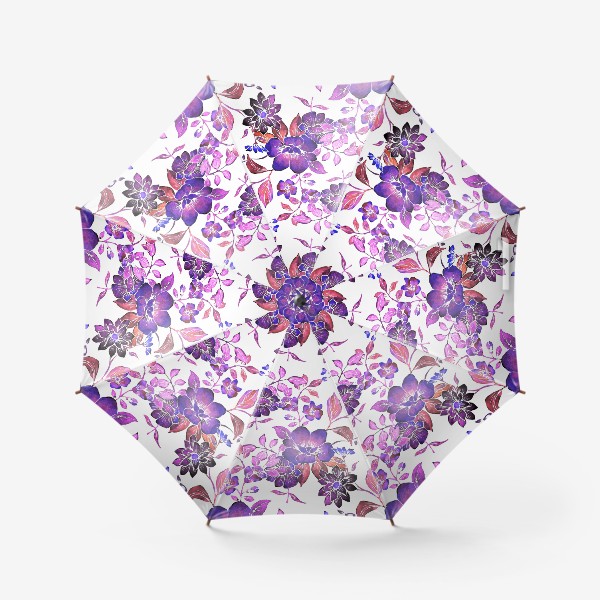 Зонт «Пурпурно-розовое лето»