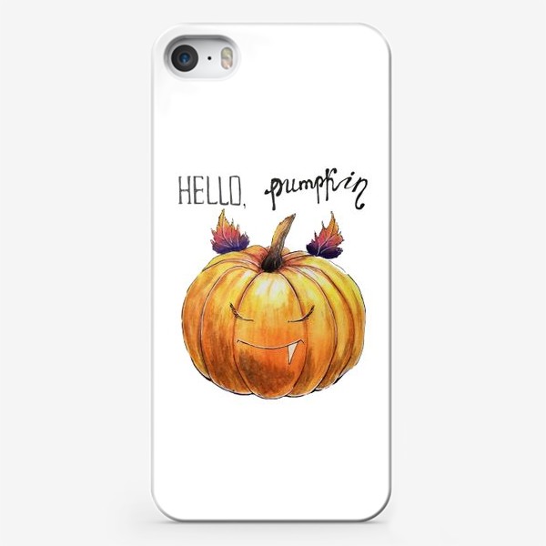 Чехол iPhone «Тыква на Хэллоуин »