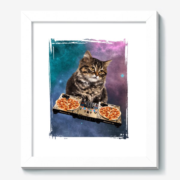 Картина «Космический котёнок Диджей - Space Kitty DJ»
