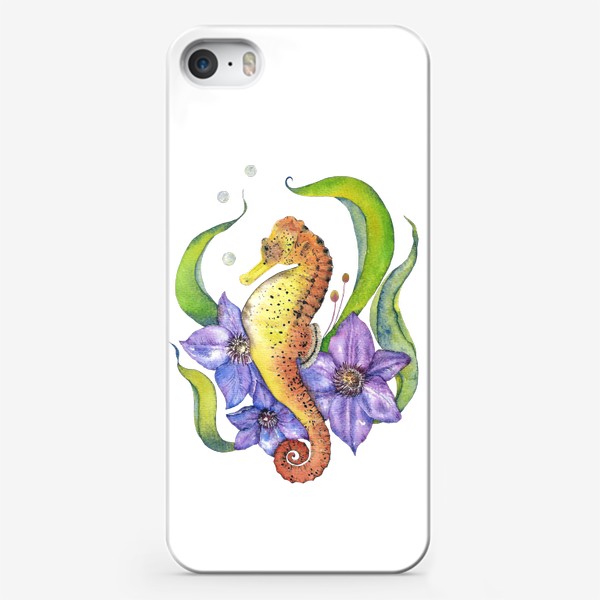 Чехол iPhone «Морской конек»