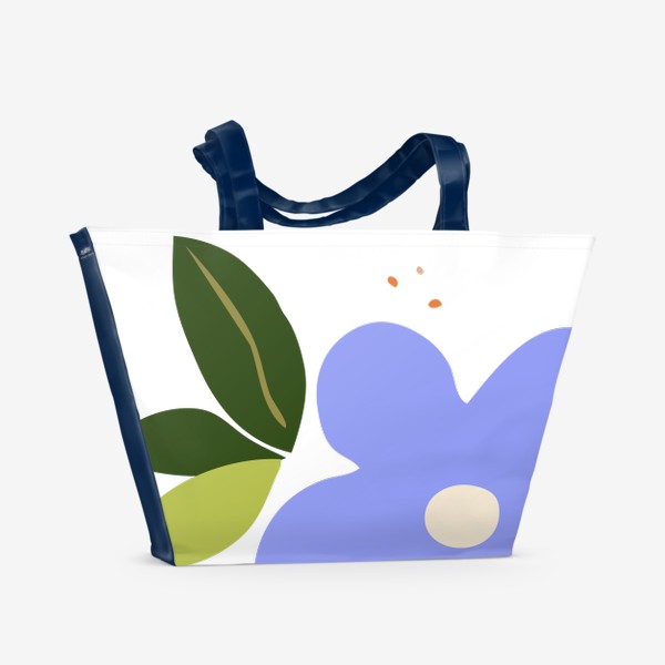 Пляжная сумка «Цветок незабудки»