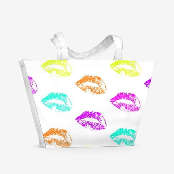 Пляжная сумка «Acid Kisses»