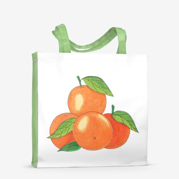 Сумка-шоппер «Райские мандарины»