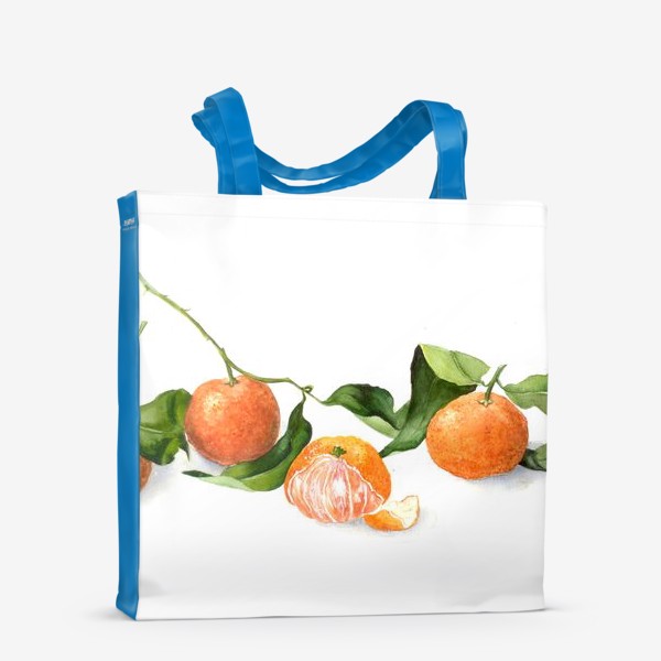 Сумка-шоппер «мандариновое настроение»