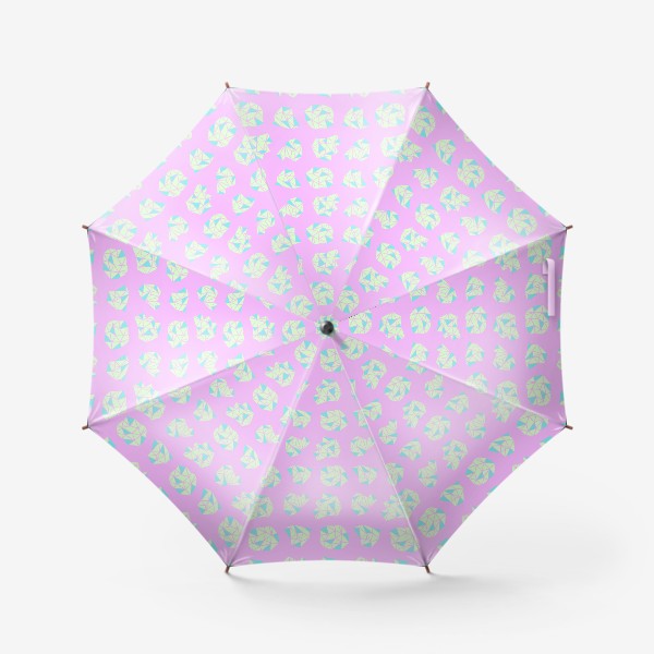Зонт «Кристалы. Абстракция паттерн. »