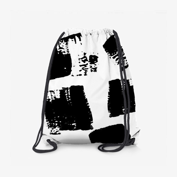 Рюкзак «Черные отпечатки»