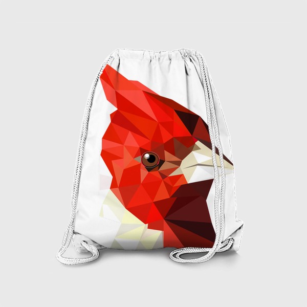 Рюкзак «Птица кардинал, сердитый»