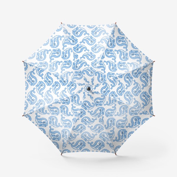 Зонт «Милые киты»