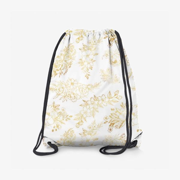 Рюкзак «Золотые цветы»