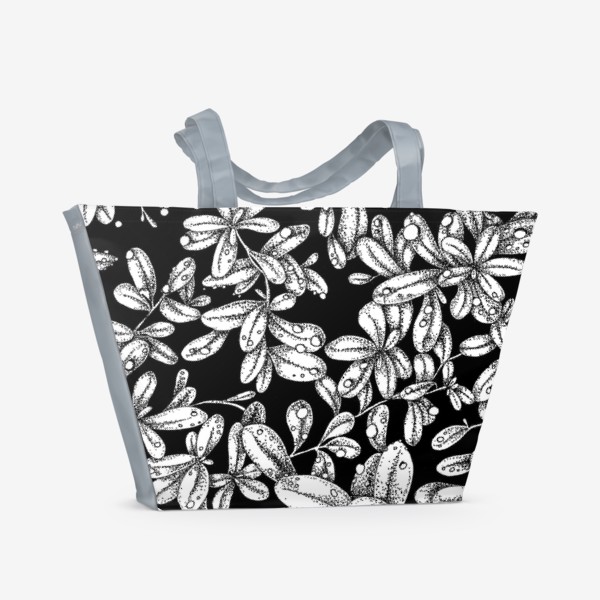 Пляжная сумка «Капельки росы»