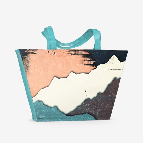 Пляжная сумка «Лиса, Лисы и Лисички»