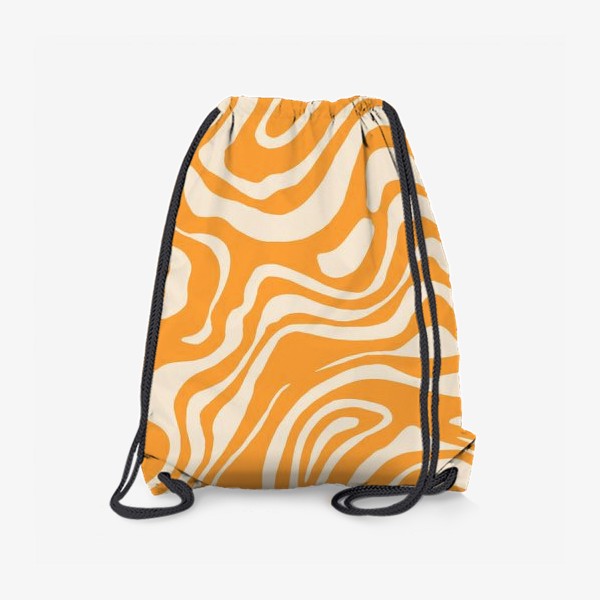 Рюкзак «Оранжевые завитки»