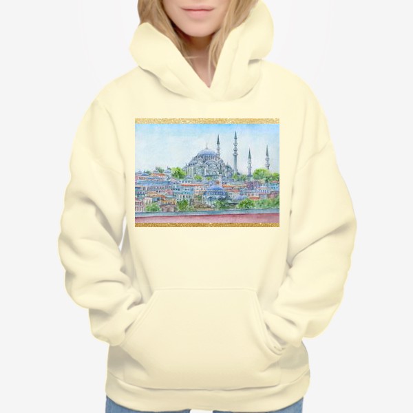 Худи «Турция, город Стамбул, Мечеть Сулеймание , ислам»