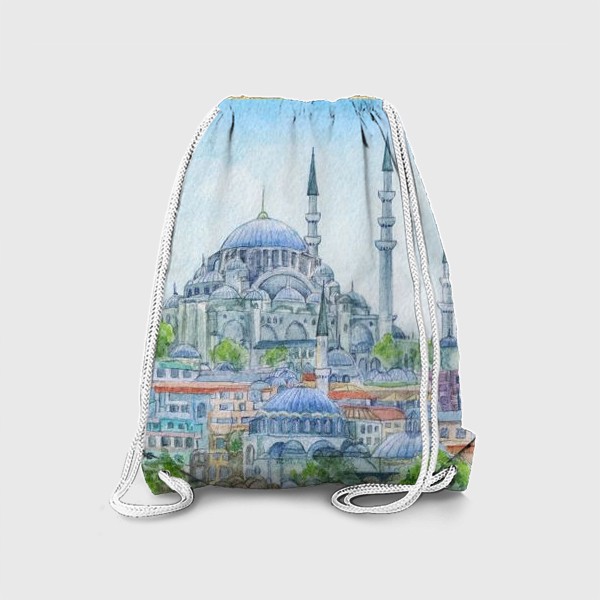 Рюкзак «Турция, город Стамбул, Мечеть Сулеймание , ислам»
