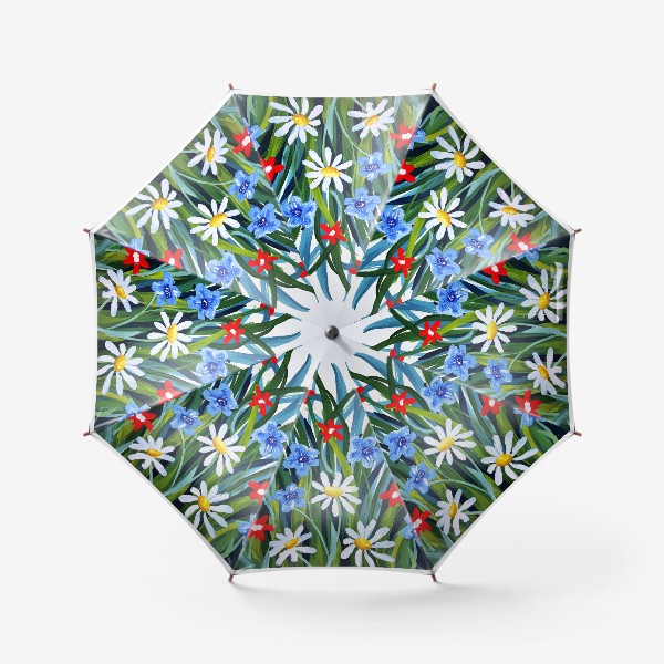 Зонт &laquo;Букет полевых цветов&raquo;