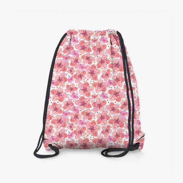 Рюкзак «узор с цветами сакуры»