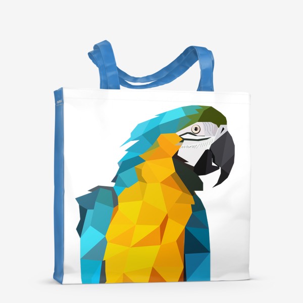 Сумка-шоппер «Попугай Ара, Природа Бразилии, Птицы»
