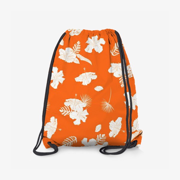 Рюкзак «тропики, цветы и пальмы»