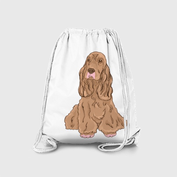 Рюкзак «спаниель щенок »