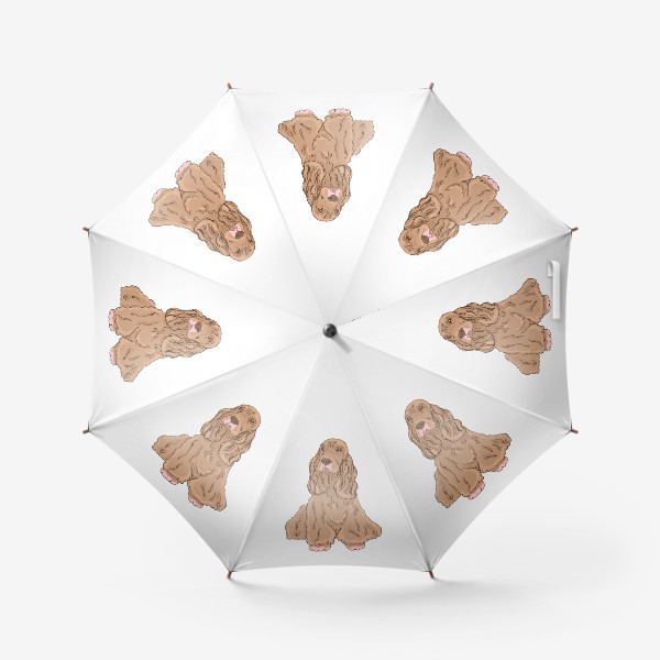 Зонт «спаниель щенок »