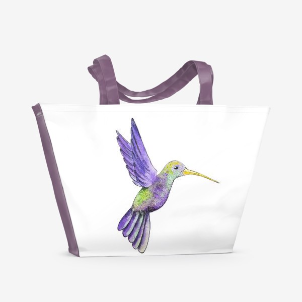Пляжная сумка «Колибри »