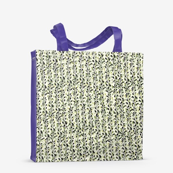 Сумка-шоппер «Плетущиеся листья паттерн »