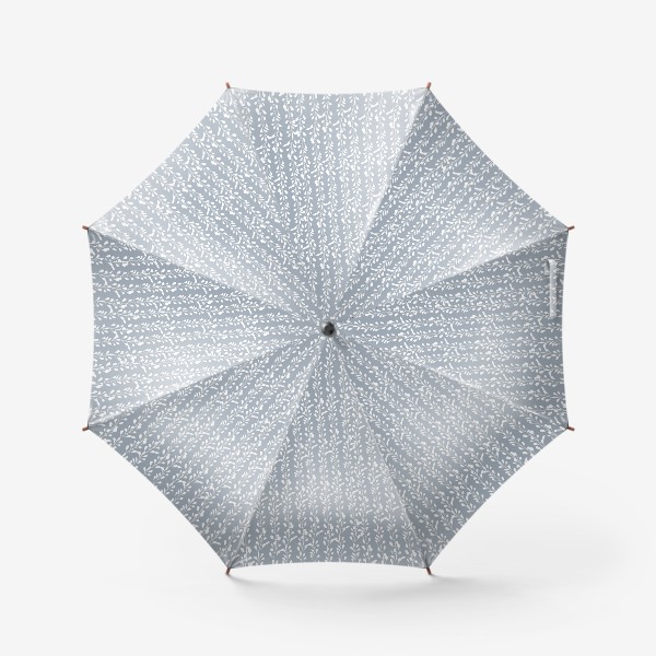 Зонт «Белые веточки паттерн »