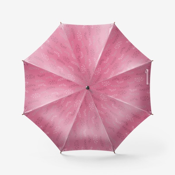 Зонт &laquo;Веточки на розовом фоне&raquo;