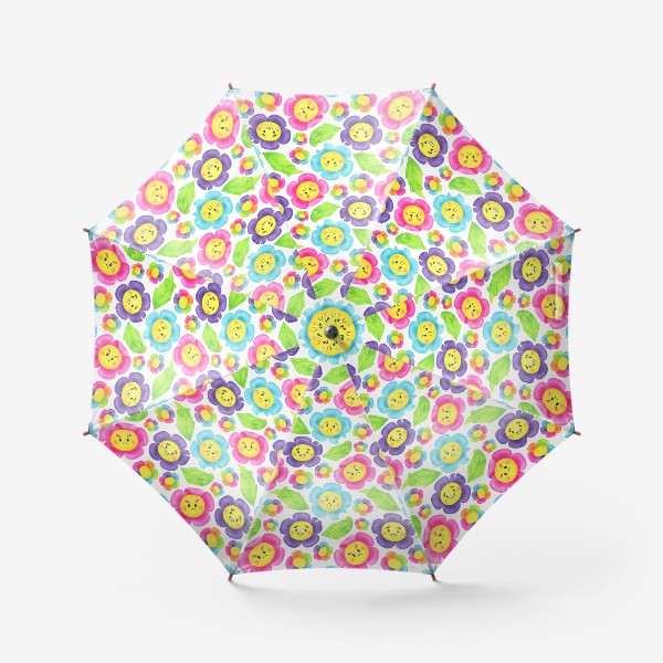 Зонт «Дерзкие цветочки»