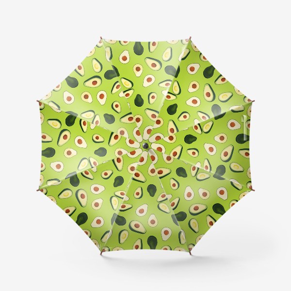 Зонт «Авокадо на зеленом»