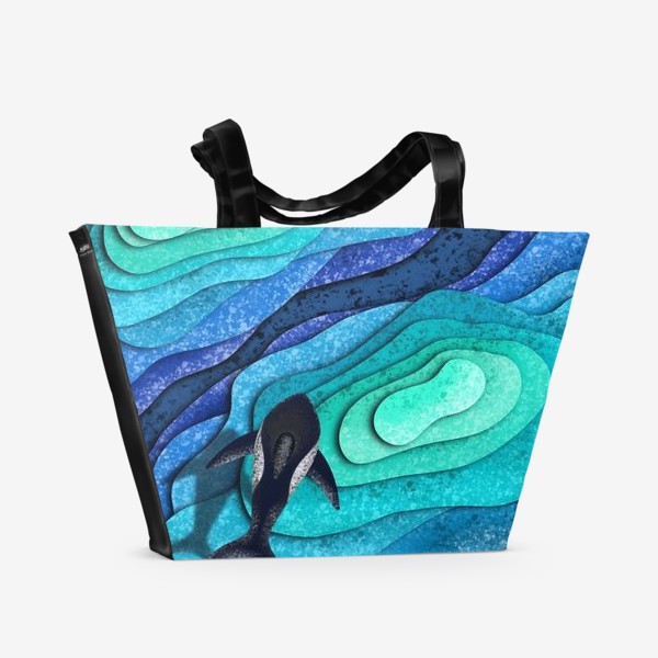 Пляжная сумка «Дно океана»