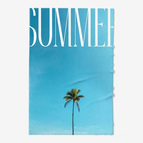 Полотенце «Summer. Лето. Пальма»