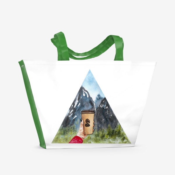 Пляжная сумка «В горы!»