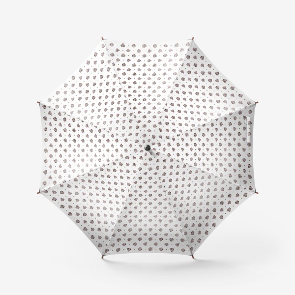 Зонт «Лютики с горошком»