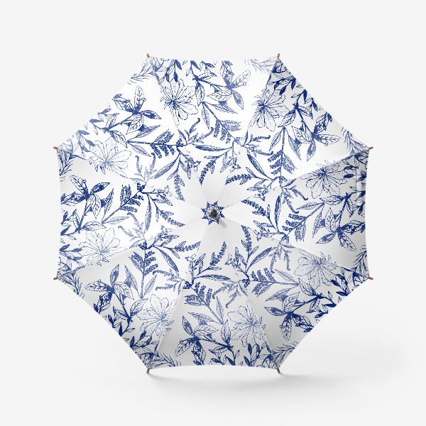 Зонт «Нежные винтажные цветы»