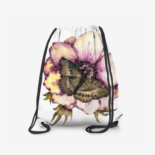 Рюкзак «Анемон и бабочка»