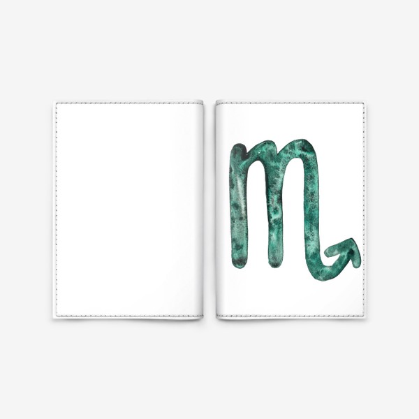 Обложка для паспорта «Скорпион»