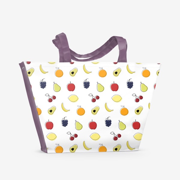 Пляжная сумка «Fruit and berry »