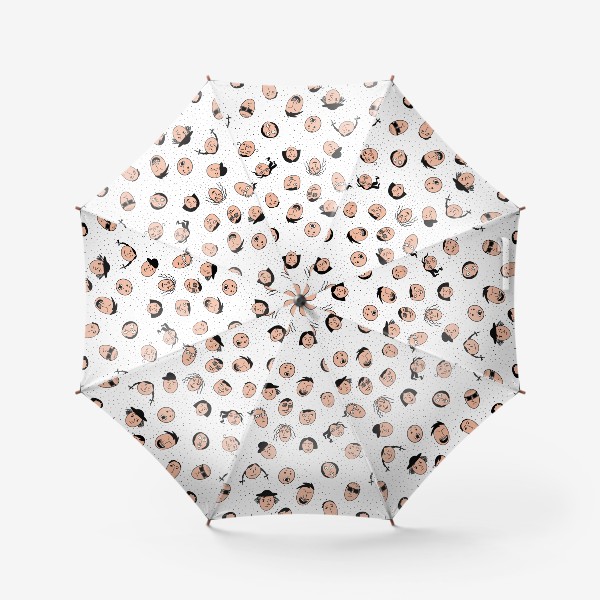 Зонт «Много лиц»