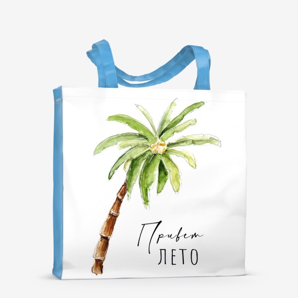 Сумка-шоппер «Пальма с кокосами»