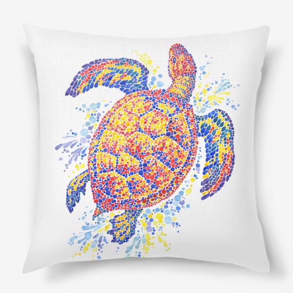 Подушка «Морская черепаха.»